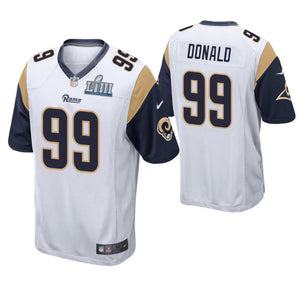 Aaron Donald Los Angeles Rams Super Bowl LIII Game Jersey 2018/19