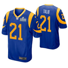 Load image into Gallery viewer, Aqib Talib Los Angeles Rams Super Bowl LIII Game Jersey 2018/19