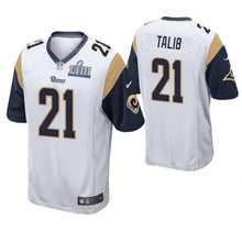 Load image into Gallery viewer, Aqib Talib Los Angeles Rams Super Bowl LIII Game Jersey 2018/19