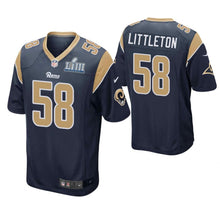 Load image into Gallery viewer, Cory Littleton Los Angeles Rams Super Bowl LIII Game Jersey 2018/19