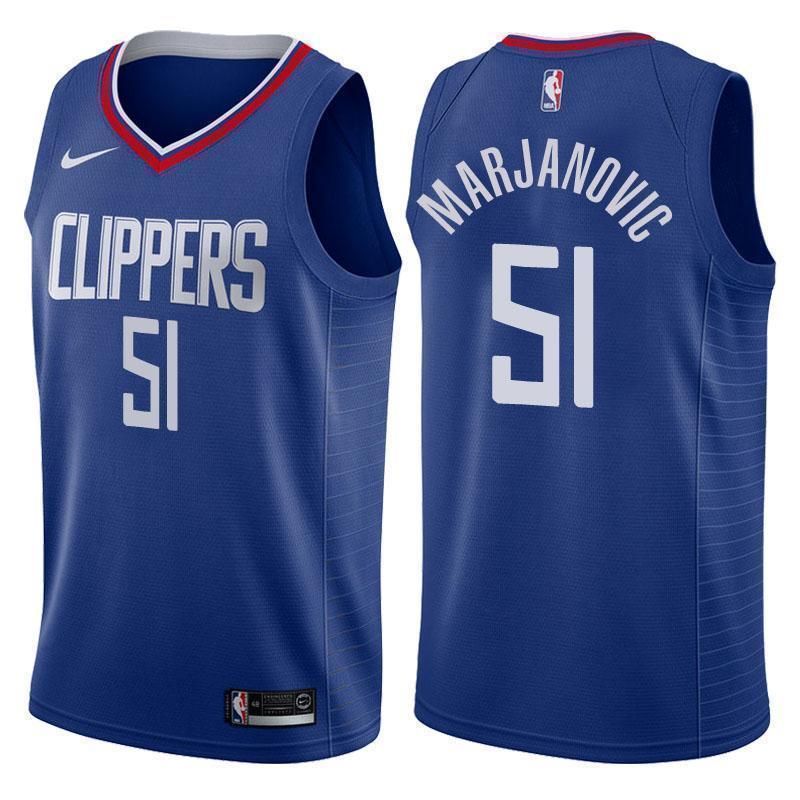 Los Angeles Clippers #51 Boban Marjanovic Icon Blue Swingman Jersey 2018/19