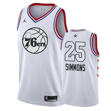 Load image into Gallery viewer, Philadelphia 76ers #25 Ben Simmons 2019 ALL STAR Swingman Jersey 2018/19