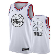 Load image into Gallery viewer, Philadelphia 76ers #23 Jimmy Butler 2019 ALL STAR Swingman Jersey 2018/19