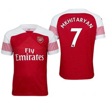 Load image into Gallery viewer, Henrikh Mkhitaryan Arsenal Home Jersey 2018/19 2018/19