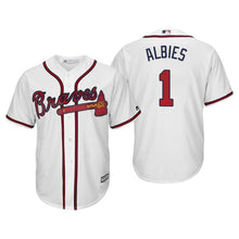 Load image into Gallery viewer, Ozzie Albies Atlanta Braves 2019 Baseball Player Jersey 2018/19