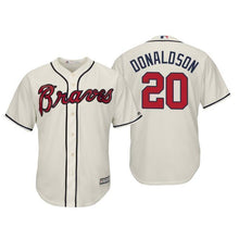 Load image into Gallery viewer, Josh Donaldson Atlanta Braves 2019 Baseball Player Jersey 2018/19