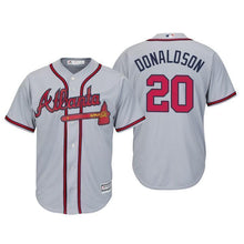 Load image into Gallery viewer, Josh Donaldson Atlanta Braves 2019 Baseball Player Jersey 2018/19