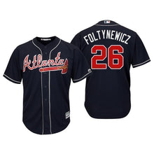 Load image into Gallery viewer, Mike Foltynewicz Atlanta Braves 2019 Baseball Player Jersey 2018/19