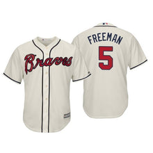 Load image into Gallery viewer, Freddie Freeman Atlanta Braves 2019 Baseball Player Jersey 2018/19