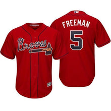 Load image into Gallery viewer, Freddie Freeman Atlanta Braves 2019 Baseball Player Jersey 2018/19