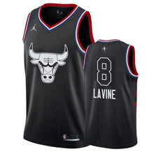 Load image into Gallery viewer, Chicago Bulls #8 Zach LaVine 2019 ALL STAR Swingman Jersey 2018/19
