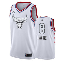 Load image into Gallery viewer, Chicago Bulls #8 Zach LaVine 2019 ALL STAR Swingman Jersey 2018/19