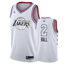 Load image into Gallery viewer, Los Angeles Lakers #2 Lonzo Ball 2019 ALL STAR Swingman Jersey 2018/19