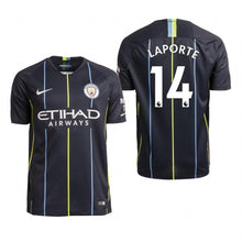 Load image into Gallery viewer, Aymeric Laporte Manchester City Away Jersey 2018/19 2018/19