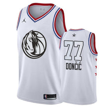 Load image into Gallery viewer, Dallas Mavericks #77 Luka Doncic 2019 ALL STAR Swingman Jersey 2018/19