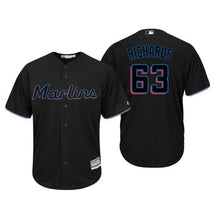 Load image into Gallery viewer, Trevor Richards Miami Marlins 2019 Baseball Player Jersey 2018/19