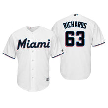Load image into Gallery viewer, Trevor Richards Miami Marlins 2019 Baseball Player Jersey 2018/19