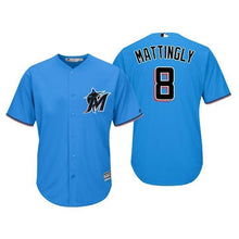 Load image into Gallery viewer, Don Mattingly Miami Marlins 2019 Baseball Player Jersey 2018/19