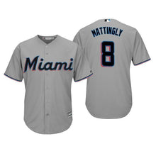 Load image into Gallery viewer, Don Mattingly Miami Marlins 2019 Baseball Player Jersey 2018/19