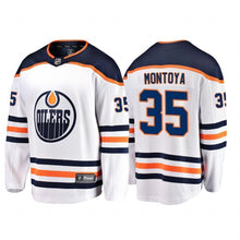 Load image into Gallery viewer, Al Montoya Edmonton Oilers Player Swingman Jersey 2018/19