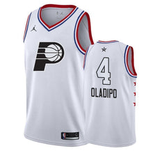 Load image into Gallery viewer, Indiana Pacers #4 Victor Oladipo 2019 ALL STAR Swingman Jersey 2018/19