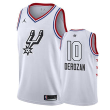 Load image into Gallery viewer, San Antonio Spurs #10 DeMar DeRozan 2019 ALL STAR Swingman Jersey 2018/19