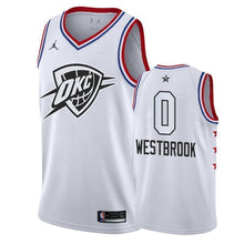 Load image into Gallery viewer, Oklahoma City Thunder #0 Russell Westbrook 2019 ALL STAR Swingman Jersey 2018/19
