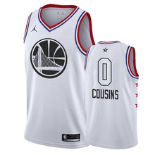 Load image into Gallery viewer, Golden State Warriors #0 DeMarcus Cousins 2019 ALL STAR Swingman Jersey 2018/19