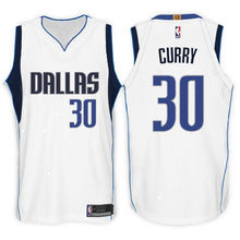 Load image into Gallery viewer, Dallas Mavericks Seth Curry Swingman Jersey 2018/19