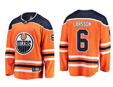 Load image into Gallery viewer, Adam Larsson Edmonton Oilers Player Swingman Jersey 2018/19