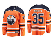 Load image into Gallery viewer, Al Montoya Edmonton Oilers Player Swingman Jersey 2018/19