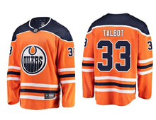 Load image into Gallery viewer, Cam Talbot Edmonton Oilers Player Swingman Jersey 2018/19