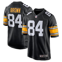 Load image into Gallery viewer, Antonio Brown Pittsburgh Steelers Game Jersey 2018/19