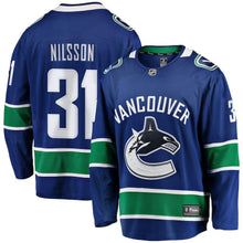 Load image into Gallery viewer, Anders Nilsson Vancouver Canucks Player Swingman Jersey 2018/19
