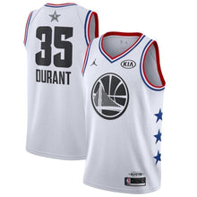 Load image into Gallery viewer, Golden State Warriors #35 Kevin Durant 2019 ALL STAR Swingman Jersey 2018/19