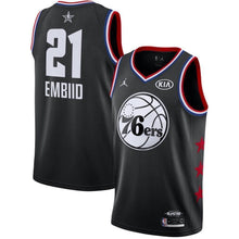 Load image into Gallery viewer, Philadelphia 76ers #21 Joel Embiid 2019 ALL STAR Swingman Jersey 2018/19