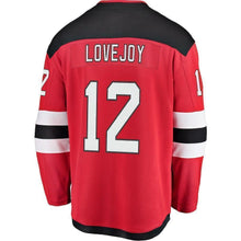 Load image into Gallery viewer, Ben Lovejoy New Jersey 2018/19 Devils Player Swingman Jersey 2018/19