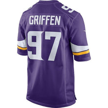 Load image into Gallery viewer, Everson Griffen Minnesota Vikings Game Jersey 2018/19 Purple
