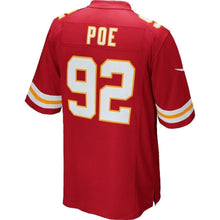 Load image into Gallery viewer, Dontari Poe Kansas City Chiefs Game Jersey 2018/19