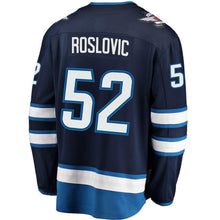 Load image into Gallery viewer, Jack Roslovic Winnipeg Jets Player Swingman Jersey 2018/19