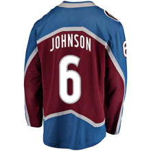 Load image into Gallery viewer, Erik Johnson Colorado Avalanche Player Swingman Jersey 2018/19