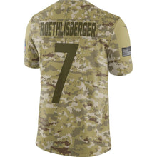 Load image into Gallery viewer, Ben Roethlisberger Pittsburgh Steelers Game Jersey 2018/19 Camo