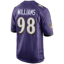 Load image into Gallery viewer, Brandon Williams Baltimore Ravens Game Jersey 2018/19