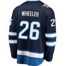 Load image into Gallery viewer, Blake Wheeler Winnipeg Jets Player Swingman Jersey 2018/19