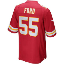 Load image into Gallery viewer, Dee Ford Kansas City Chiefs Game Jersey 2018/19