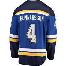 Load image into Gallery viewer, Carl Gunnarsson St. Louis Blues Player Swingman Jersey 2018/19