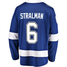 Load image into Gallery viewer, Anton Stralman Tampa Bay Lightnings Player Swingman Jersey 2018/19