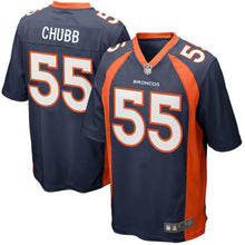 Load image into Gallery viewer, Bradley Chubb Denver Broncos 2018 Draft First Round Pick Game Jersey 2018/19