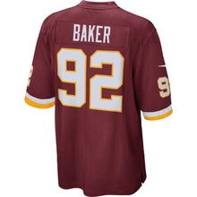 Load image into Gallery viewer, Chris Baker Washington Redskins Game Jersey 2018/19