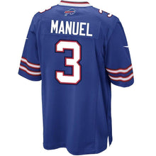 Load image into Gallery viewer, EJ Manuel Buffalo Bills Game Jersey 2018/19